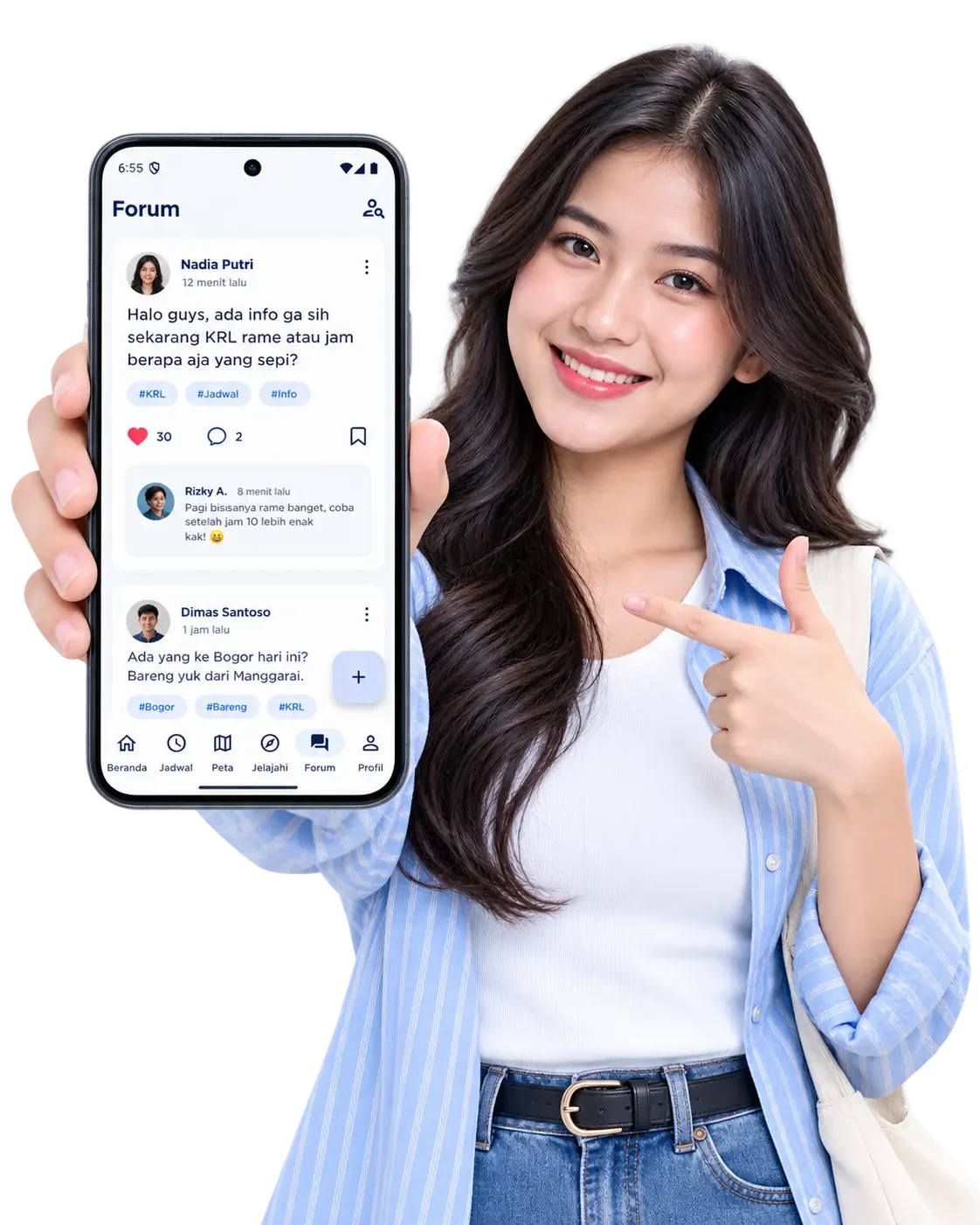 Pengguna Teman Kereta Wanita